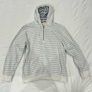 Hudson & Barrow NYC striped hoodie